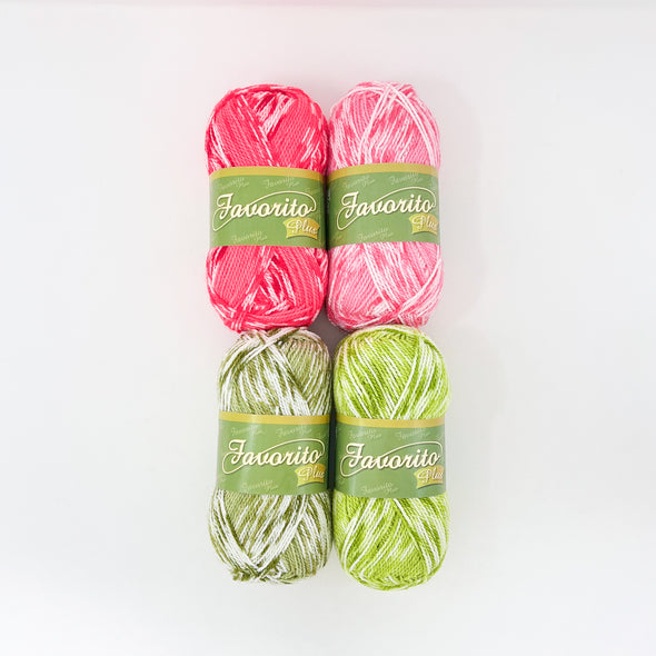 Favorito Plus Yarn Bundle - Christmas