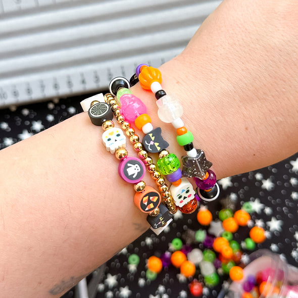 Polymer Clay Halloween Bead Mix