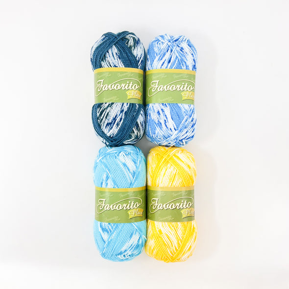 Favorito Plus Yarn Bundle - Hanukkah