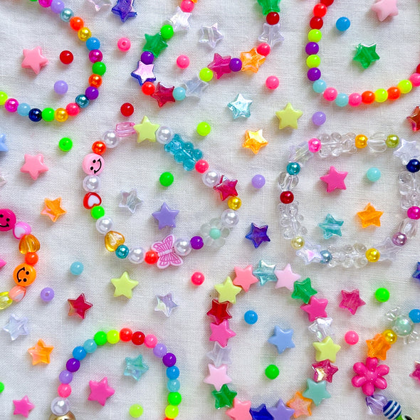 Pastel Star Beads