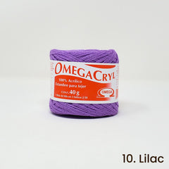 Omegacryl Yarn Omega 10. Lilac 