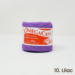 Omegacryl Yarn Omega 10. Lilac