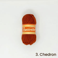 Favorito Yarn The Neon Tea Party 3. Chedron 