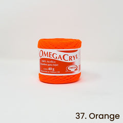 Omegacryl Yarn Omega 37. Orange