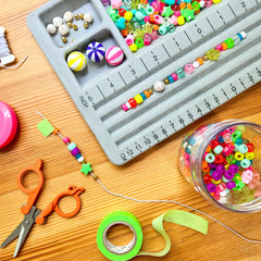 Bead Board - Travel-Size w/ Lid Bead Board The Neon Tea Party