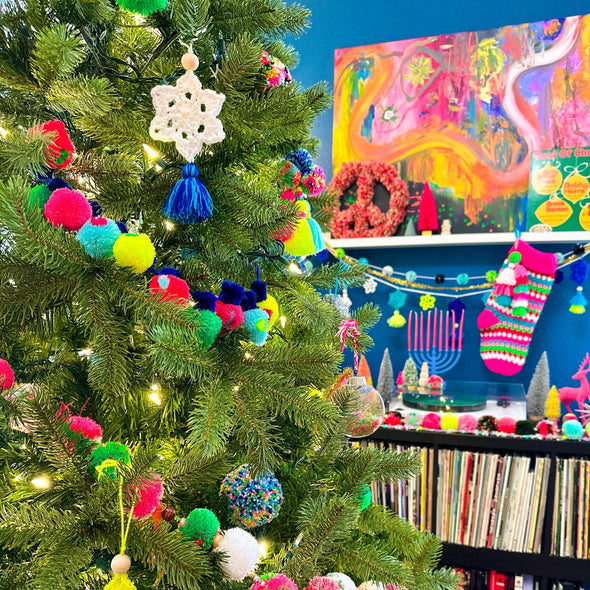 Omegacryl Yarn Bundle - Holiday Lights The Neon Tea Party