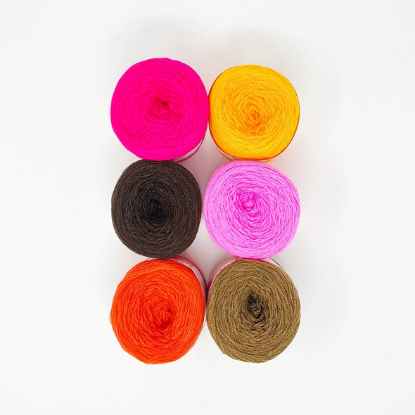 Omegacryl Yarn Bundle - Cinnamon Tea Yarn Omega