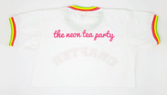 TNTP Crafter Ringer Tee The Neon Tea Party