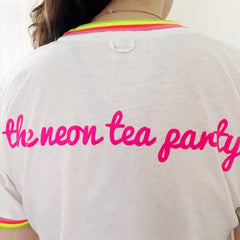TNTP Crafter Ringer Tee The Neon Tea Party