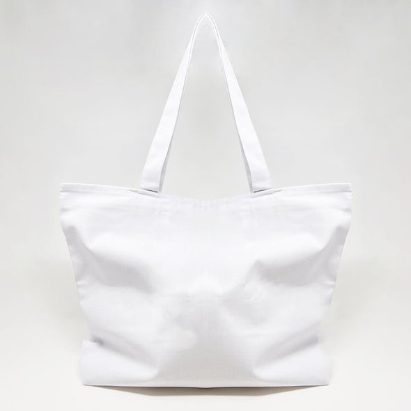 Dyeable Zippered Tote Bag Dyeable The Neon Tea Party
