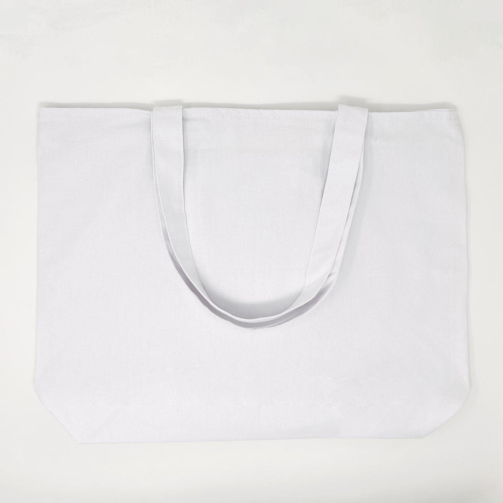 Dyeable Zippered Tote Bag Dyeable The Neon Tea Party