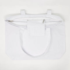 Dyeable Zippered Tote Bag Dyeable The Neon Tea Party