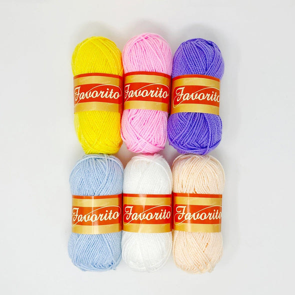 Favorito Yarn Bundle - Easter The Neon Tea Party 