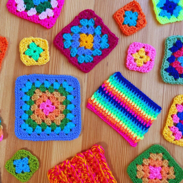 Favorito Yarn - The Whole Rainbow! (44 Skeins) The Neon Tea Party