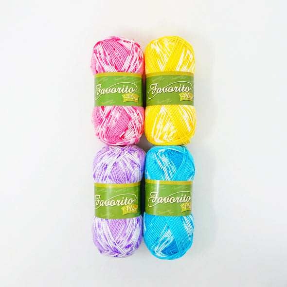 Favorito Plus Yarn Bundle - Jellybean