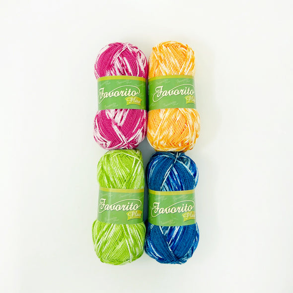 Favorito Plus Yarn Bundle - Jewel