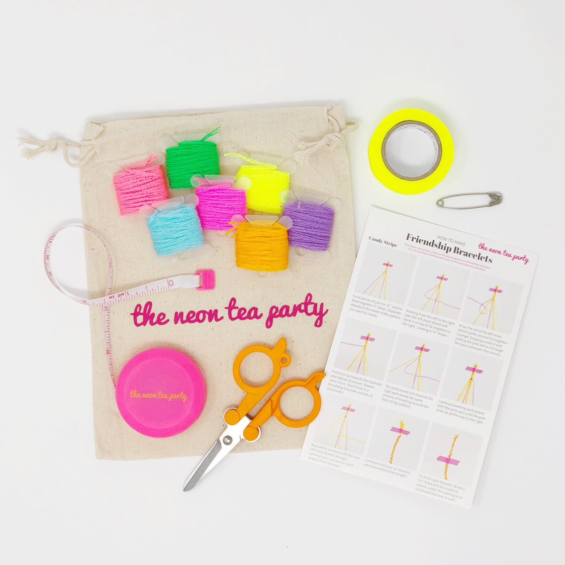 Tobar Make Your Own Friendship Bracelets Kit - Fun Learning