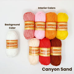 Granny Square Cardigan - Pattern & Yarn Bundles Needlecraft Patterns The Neon Tea Party