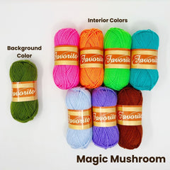 Granny Square Cardigan - Pattern & Yarn Bundles Needlecraft Patterns The Neon Tea Party