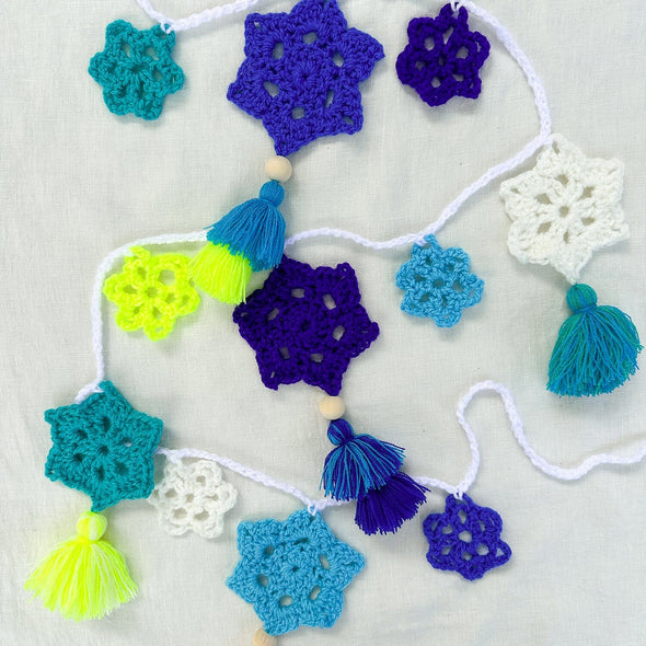 Omegacryl Yarn Bundle - Neon Hanukkah Yarn Omega