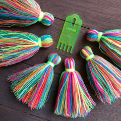 Loome Tassel Comb The Neon Tea Party