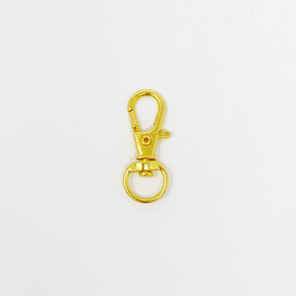 Keychain Clip, Gold (Set of 5) The Neon Tea Party