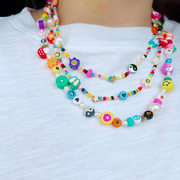 Mother-of-Pearl Yin-Yang Beads Beads The Neon Tea Party