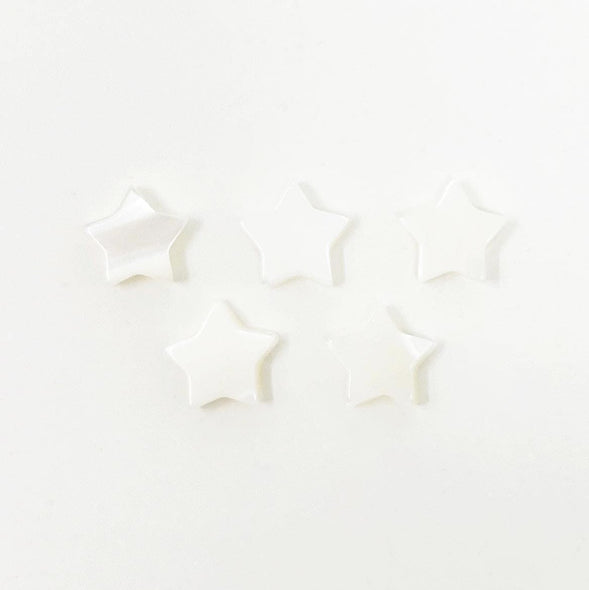 Mother-of-Pearl Star Beads Beads The Neon Tea Party