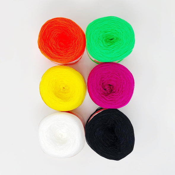 Omegacryl Yarn Bundle-Halloween Aisle The Neon Tea Party