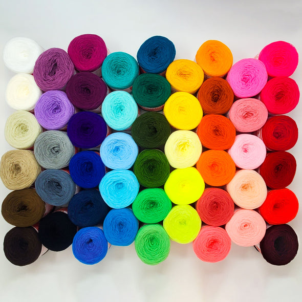 Omegacryl Yarn - The Whole Rainbow! (50 Skeins) Omega