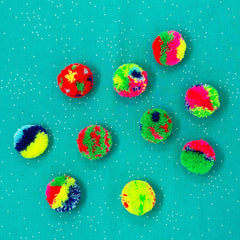 Omegacryl Yarn Bundle - Holiday Lights The Neon Tea Party