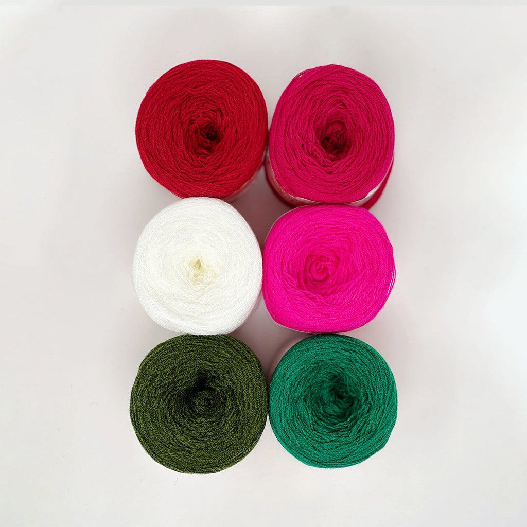 Omegacryl Yarn Bundle - Classic Christmas Yarn Omega