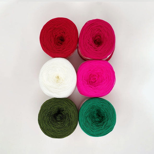 Omegacryl Yarn Bundle - Classic Christmas Yarn Omega