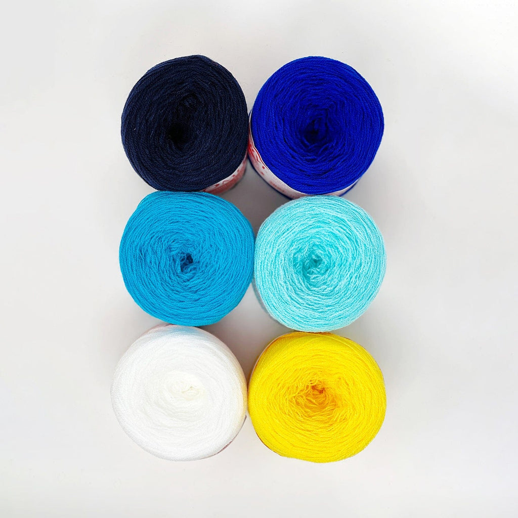 Omegacryl Yarn Bundle - Classic Hanukkah Yarn Omega