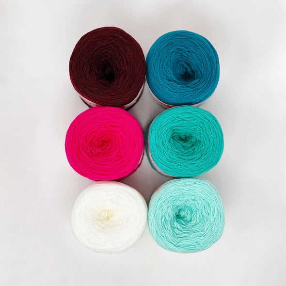 Omegacryl Yarn Bundle - Mistletoe Yarn Omega