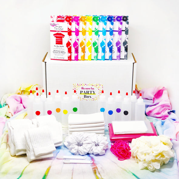 The Neon Tea PARTY Box - Tie Dye Party Box The Neon Tea Party