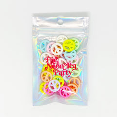 Pastel Peace Sign Beads Beads The Neon Tea Party 