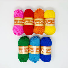 Favorito Yarn Bundle - Roller Disco The Neon Tea Party