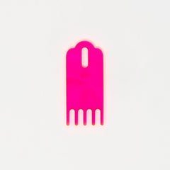 Loome Neon Tassel Comb Loome