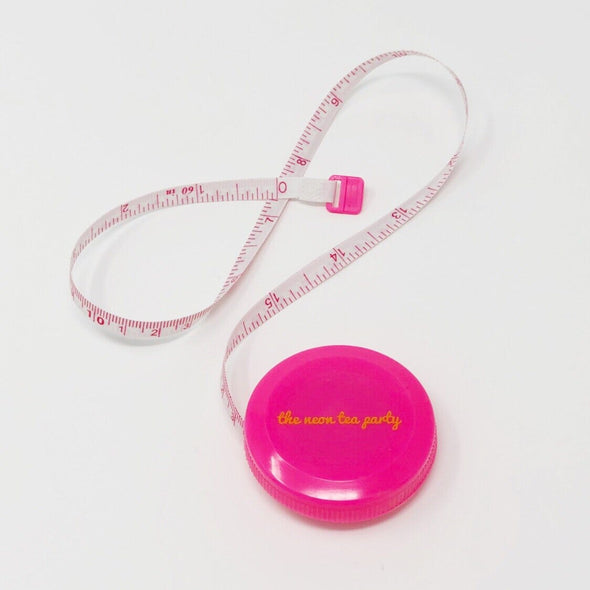 The Neon Tea Party Tape Measure