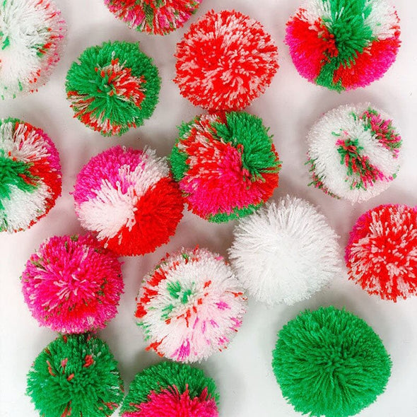 Pom Pom & Tassel DIY Kit - Christmas Art & Craft Kits The Neon Tea Party