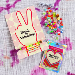 "Bead My Valentine" Bracelet Cards