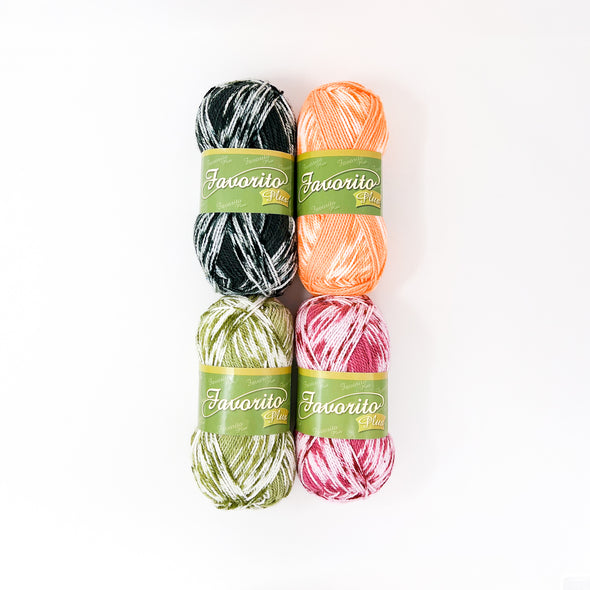 Favorito Plus Yarn Bundle - Halloween