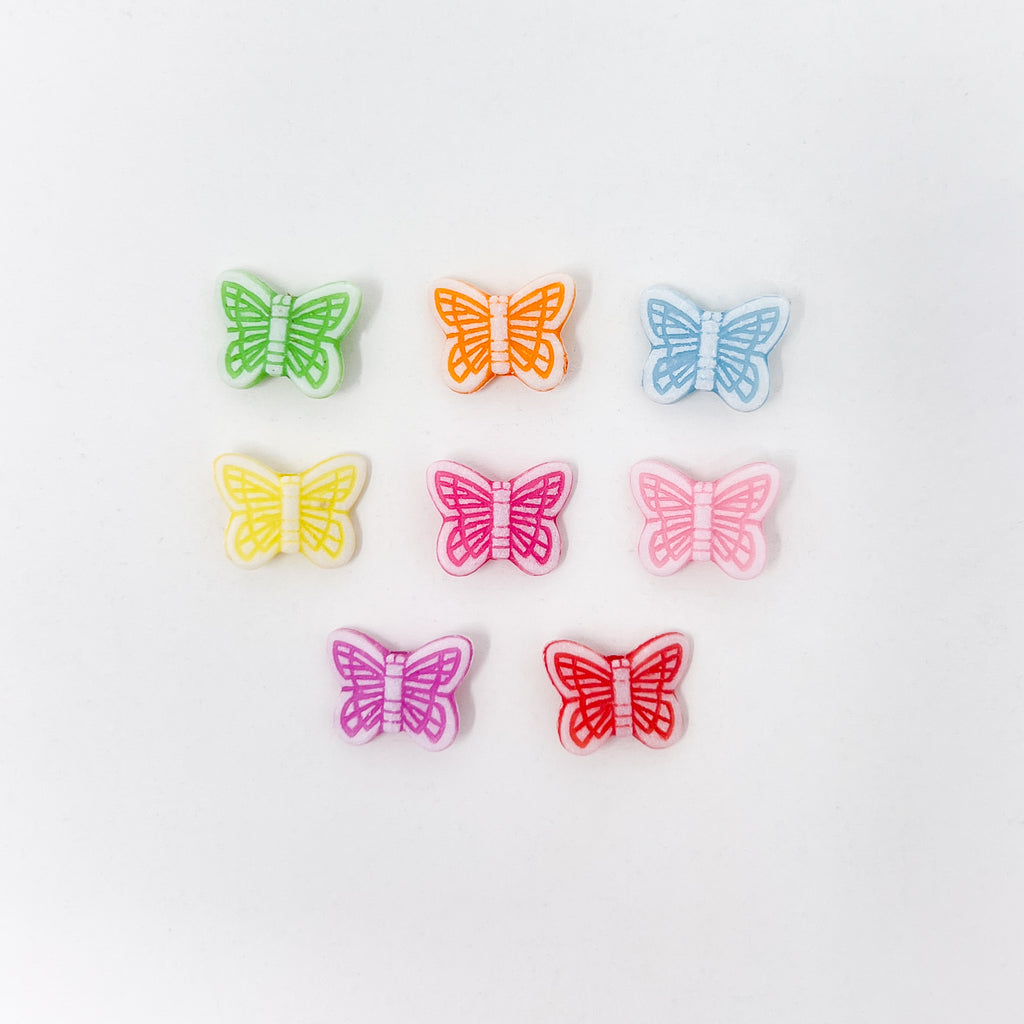 Pastel Butterfly Beads