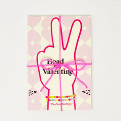 "Bead My Valentine" Bracelet Cards