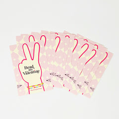 "Bead My Valentine" Bracelet Cards