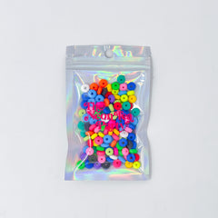 Polymer Clay Rondelle Beads, 6mm - Mixed Colors
