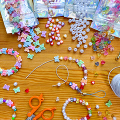 Pastel Butterfly Beads