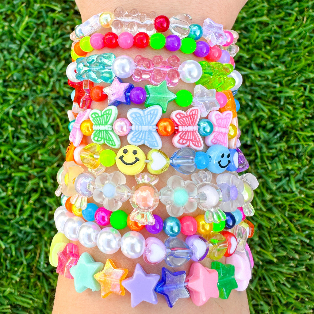 Bead Blend - Wrist Candy Mix // The Neon Tea Party
