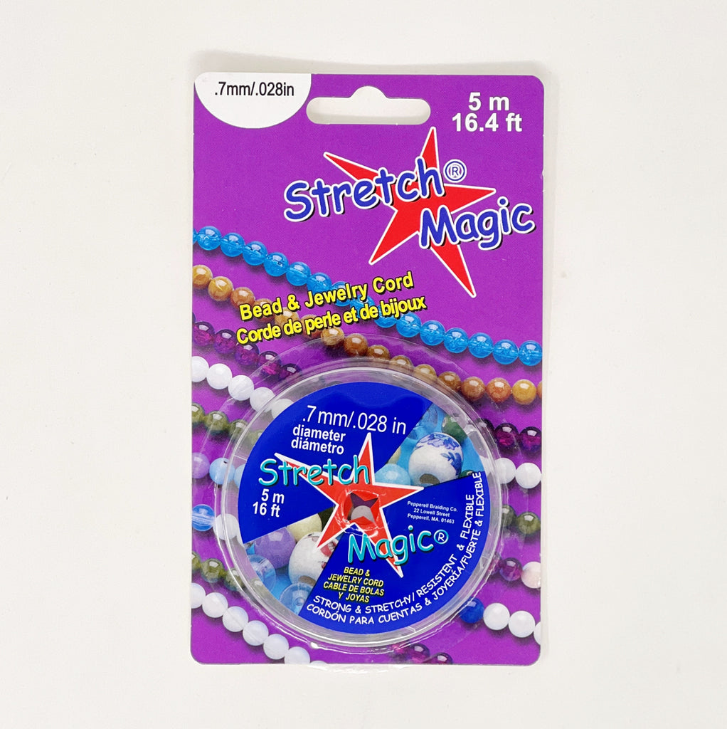 Stretch Magic String, Clear – The Neon Tea Party